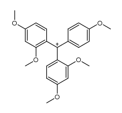 2,2',4,4',4''-pentamethoxytrityl cation Structure