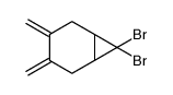 7,7-dibromo-3,4-dimethylidenebicyclo[4.1.0]heptane结构式