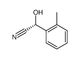 (R)-(+)-α-hydroxy-2-methylphenylacetonitrile结构式
