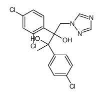 (2R,3S)-3-(4-chlorophenyl)-2-(2,4-dichlorophenyl)-1-(1,2,4-triazol-1-yl)butane-2,3-diol Structure