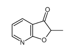Furo[2,3-b]pyridin-3(2H)-one, 2-methyl- (9CI) structure