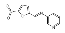 1-(5-nitrofuran-2-yl)-N-pyridin-3-ylmethanimine Structure