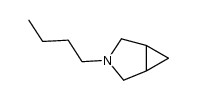 3-butyl-3-azabicyclo[3.1.0]hexane结构式