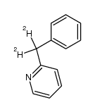 2-[2H2]benzylpyridine结构式