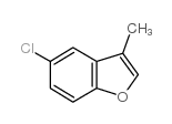 BENZOFURAN, 5-CHLORO-3-METHYL-结构式