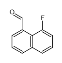 8-氟-1-萘甲醛结构式