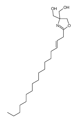 [2-heptadec-2-enyl-4-(hydroxymethyl)-5H-1,3-oxazol-4-yl]methanol结构式