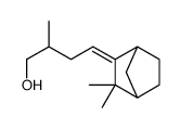 4-(3,3-dimethylbicyclo[2.2.1]hept-2-ylidene)-2-methylbutanol结构式