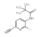 N-(2-chloro-6-cyanopyridin-3-yl)pivalamide picture