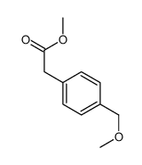 4-(Methoxymethyl)phenylacetic acid methyl ester结构式