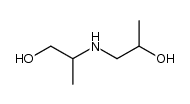 (β-hydroxy-isopropyl)-(2-hydroxy-propyl)-amine Structure