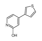 4-thiophen-3-yl-1H-pyridin-2-one Structure