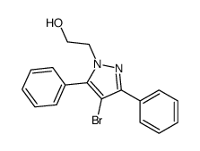 1-(2-hydroxyethyl)-3,5-diphenyl-4-bromo-1H-pyrazole picture