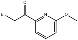 2-bromo-1-(6-methoxypyridin-2-yl)ethan-1-one Structure