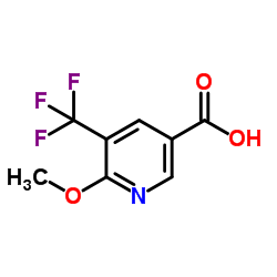 6-甲氧基-5-(三氟甲基)烟酸图片