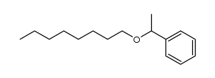 octyl 1-phenylethyl ether Structure