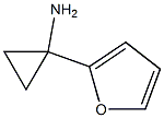 1-(furan-2-yl)cyclopropanaMine Structure