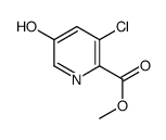 methyl 3-chloro-5-hydroxypyridine-2-carboxylate Structure