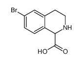 6-溴-1, 2, 3, 4-四氢异喹啉-1-羧酸图片