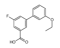 3-(3-ethoxyphenyl)-5-fluorobenzoic acid Structure