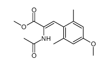 Methyl-(Z)-α-acetamido-β-(2,6-dimethyl-4methoxyphenyl) acrylate Structure