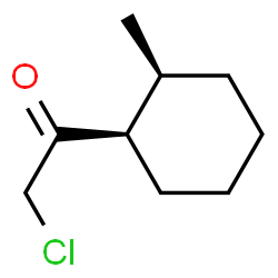 Ketone, chloromethyl 2-methylcyclohexyl, cis- (8CI)结构式