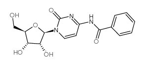 N<<4>>-苯甲酰胞苷结构式
