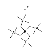 lithium tetrakis(trimethylsilylmethyl)borate结构式