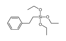 triethoxy(2-phenylethyl)silane Structure