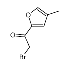 Ethanone, 2-bromo-1-(4-methyl-2-furanyl)- (9CI) structure