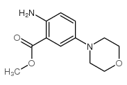 methyl 2-amino-5-morpholin-4-ylbenzoate Structure