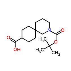 2-Boc-2-azaspiro[5.5]undecane-9-carboxylic acid Structure