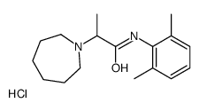 2-(azepan-1-yl)-N-(2,6-dimethylphenyl)propanamide,hydrochloride结构式