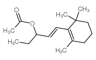 methyl beta-ionyl acetate structure