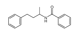 N-(1-phenylbutan-3-yl)benzamide结构式