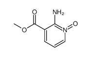 2-aminonicotinic acid methyl ester N-oxide结构式