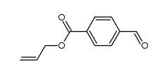 allyl 4-formylbenzoate结构式