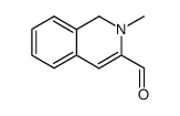 2-methyl-1,2-dihydroisoquinoline-3-carbaldehyde结构式