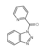 1-(2-吡啶基羰基)苯并三唑结构式