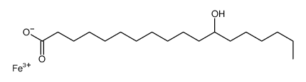 12-Hydroxystearic acid ferric salt Structure