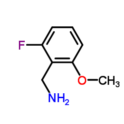 2-氟-6-甲氧基苄胺结构式
