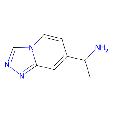 1-([1,2,4]Triazolo[4,3-a]pyridin-7-yl)ethanamine图片