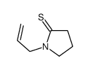 1-prop-2-enylpyrrolidine-2-thione结构式
