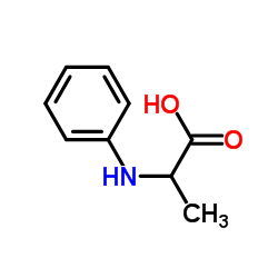 2-Phenylamino propionic acid Structure