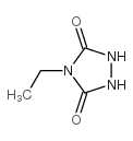 4-ethyl-1,2,4-triazolidine-3,5-dione结构式