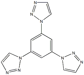 1,3,5-tri(1H-1,2,3-triazol-1-yl)benzene Structure