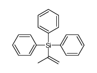 triphenyl(prop-1-en-2-yl)silane Structure