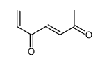 3,6-Heptadiene-2,5-dione (9CI)结构式