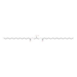 1-Myristoyl-3-Palmitoyl-rac-glycerol Structure