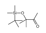 3-[tert-butyl(dimethyl)silyl]oxy-3-methylbutan-2-one Structure